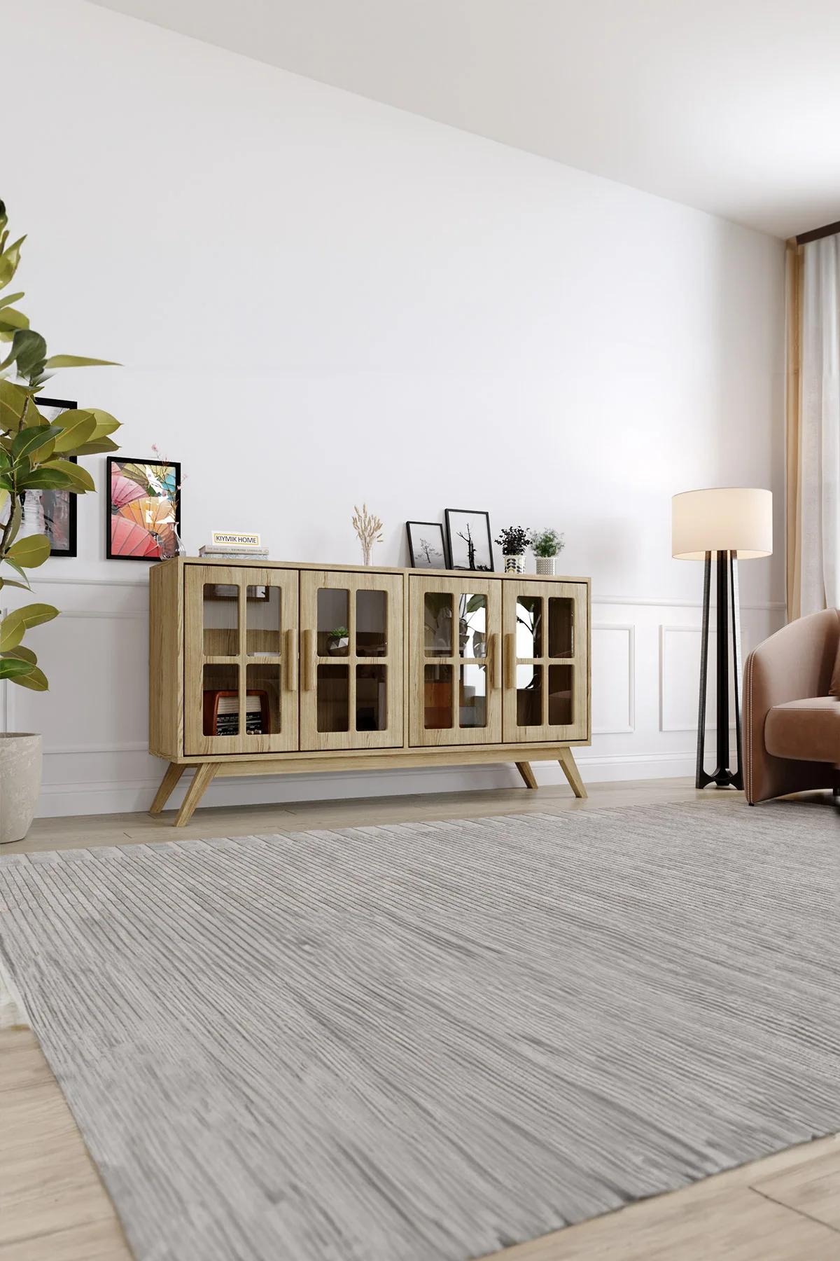 Piyan Konsol – %100 Gerçek Ağaç, Uzun Ömürlü Kullanım, Kişiye Özel Üretim varyasyon görseli