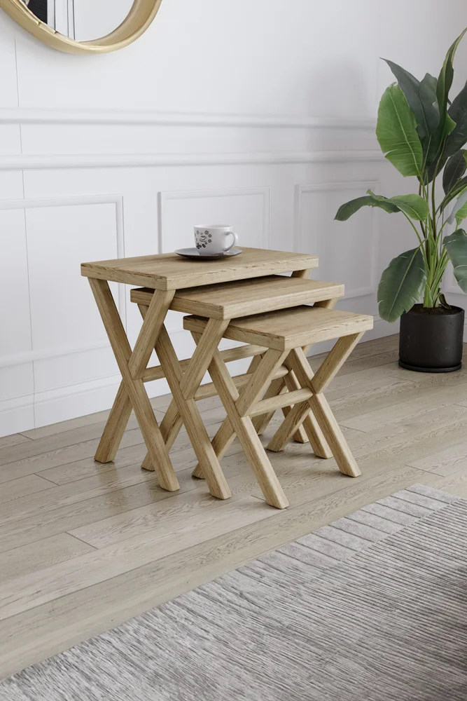 4013 Zigon Sehpa – %100 Gerçek Ağaç, Uzun Ömürlü Kullanım, Kişiye Özel Üretim varyasyon görseli