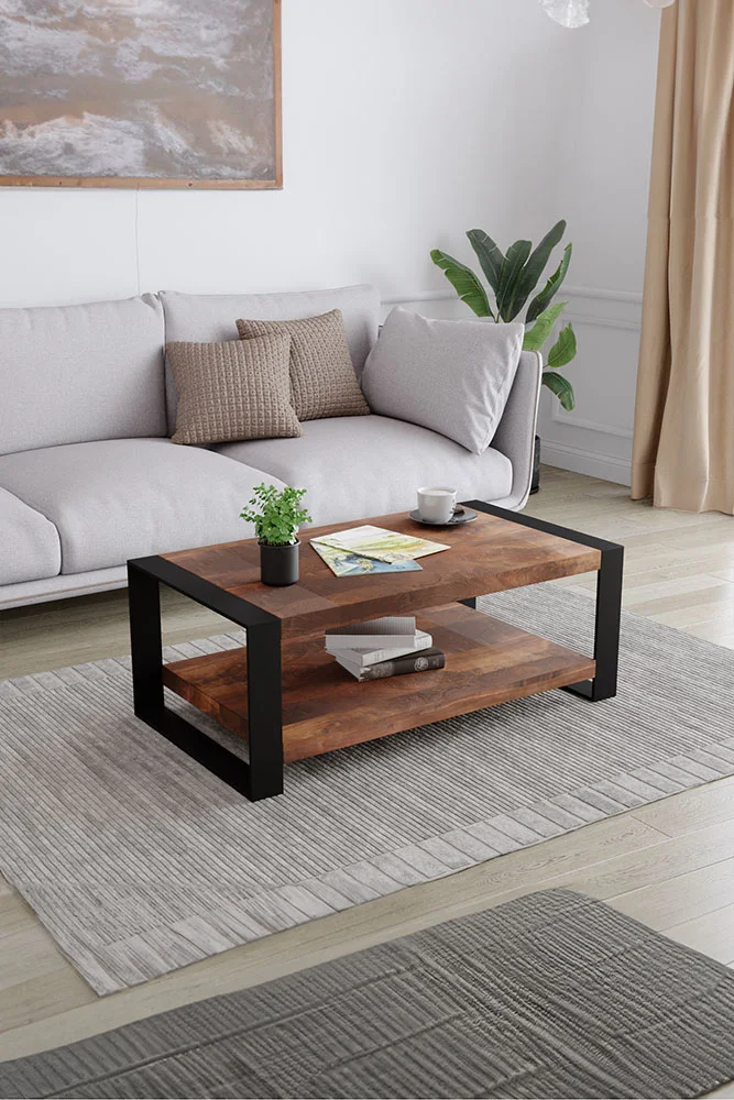 4007 Orta Sehpa – %100 Gerçek Ağaç, Uzun Ömürlü Kullanım, Kişiye Özel Üretim varyasyon görseli