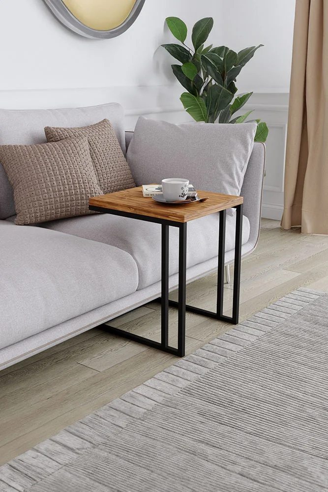 4004 Tek Sehpa – %100 Gerçek Ağaç, Uzun Ömürlü Kullanım, Kişiye Özel Üretim varyasyon görseli