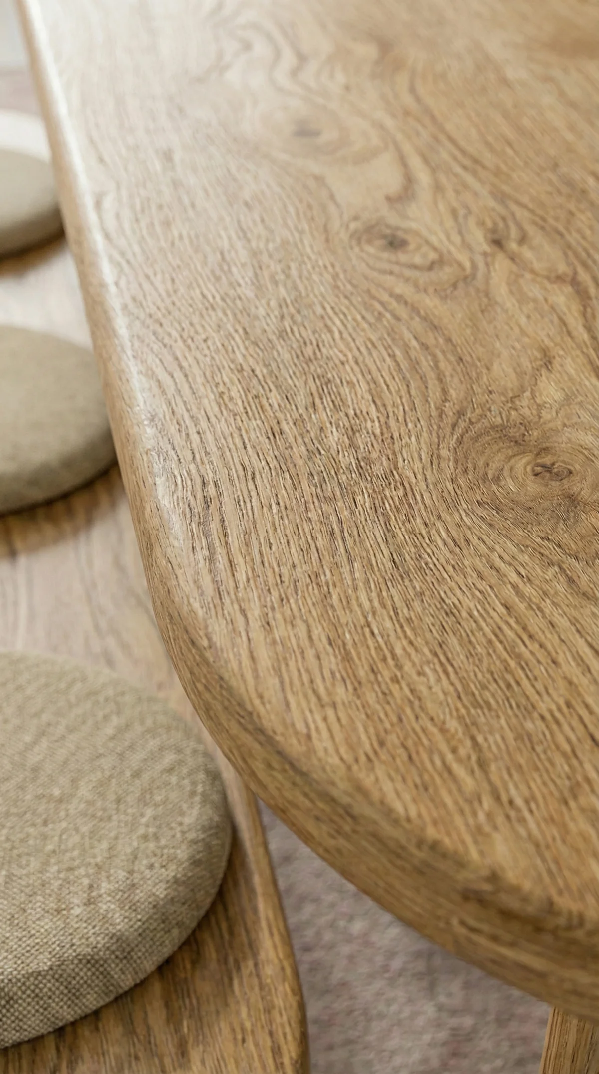 Kestane Gerçek Ağaç Yemek & Toplantı Masası – %100 Gerçek Ağaç, Uzun Ömürlü Kullanım, Kişiye Özel Üretim varyasyon görseli