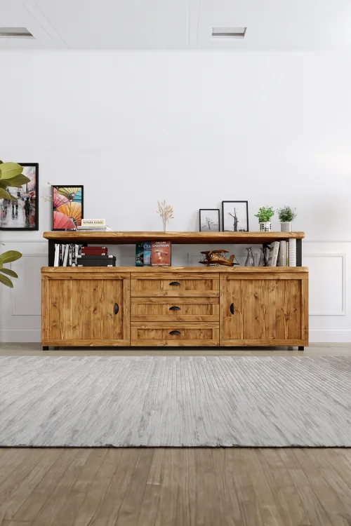 Yasemin Konsol – %100 Gerçek Ağaç, Uzun Ömürlü Kullanım, Kişiye Özel Üretim