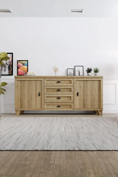 Melisa Konsol – %100 Gerçek Ağaç, Uzun Ömürlü Kullanım, Kişiye Özel Üretim