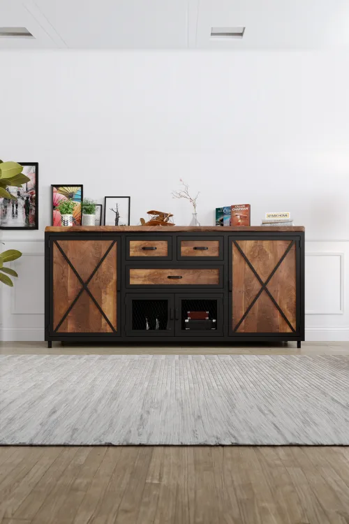 Açelya Konsol – %100 Gerçek Ağaç, Uzun Ömürlü Kullanım, Kişiye Özel Üretim