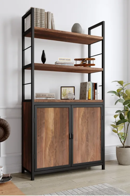 3015 Kitaplık – %100 Gerçek Ağaç, Uzun Ömürlü Kullanım, Kişiye Özel Üretim