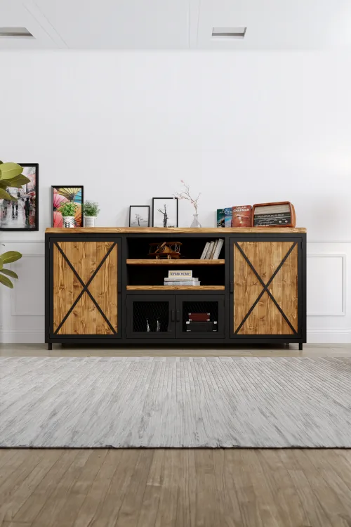 Lantana Konsol – %100 Gerçek Ağaç, Uzun Ömürlü Kullanım, Kişiye Özel Üretim