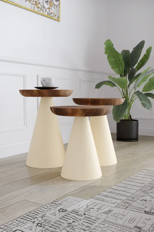 4012 Ceviz Sehpa – %100 Gerçek Ağaç, Uzun Ömürlü Kullanım, Kişiye Özel Üretim