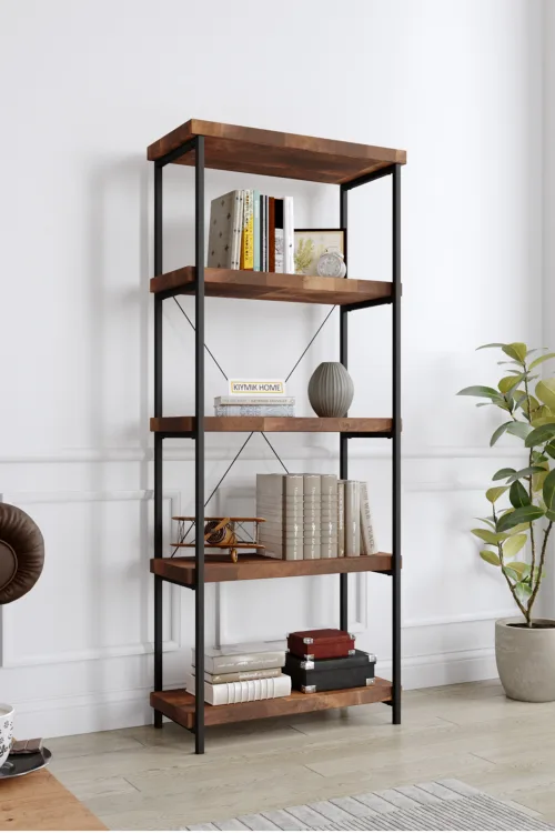 3003 Kitaplık – %100 Gerçek Ağaç, Uzun Ömürlü Kullanım, Kişiye Özel Üretim