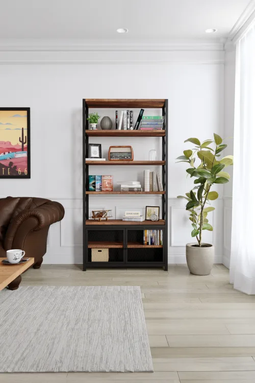 3020 Kitaplık – %100 Gerçek Ağaç, Uzun Ömürlü Kullanım, Kişiye Özel Üretim