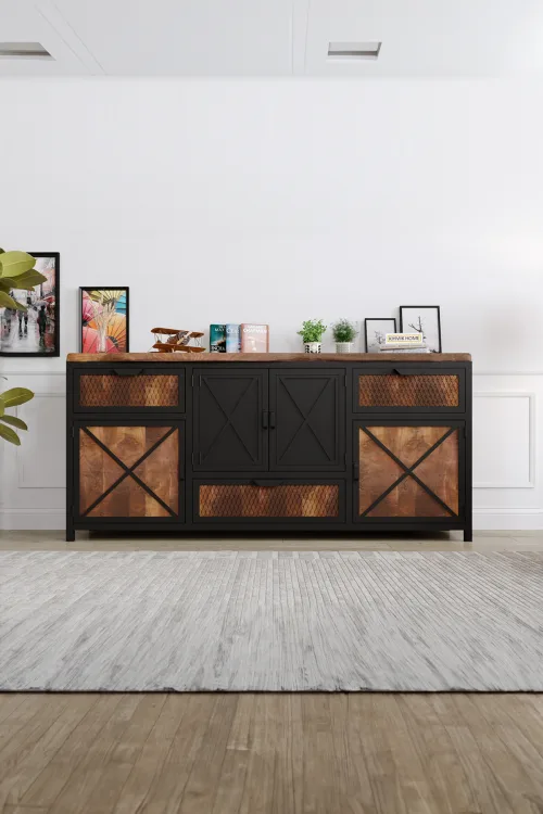 Nergis Konsol – %100 Gerçek Ağaç, Uzun Ömürlü Kullanım, Kişiye Özel Üretim