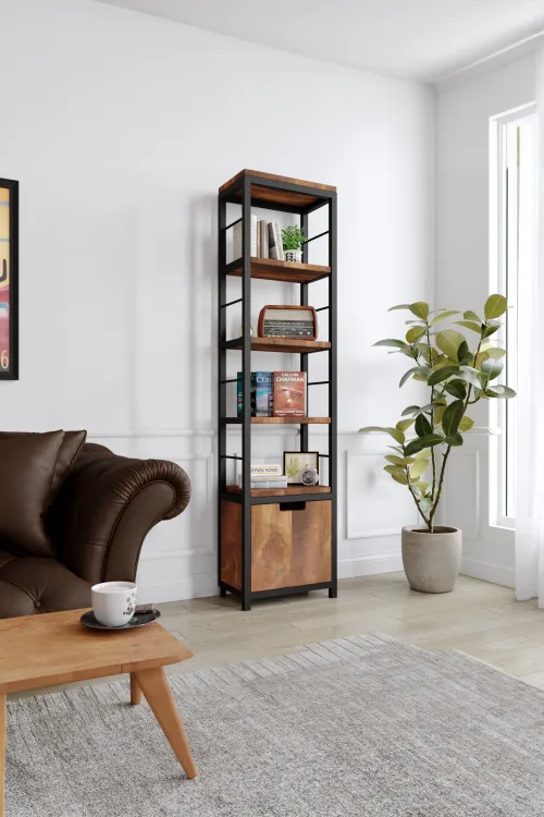 3021 Kitaplık – %100 Gerçek Ağaç, Uzun Ömürlü Kullanım, Kişiye Özel Üretim