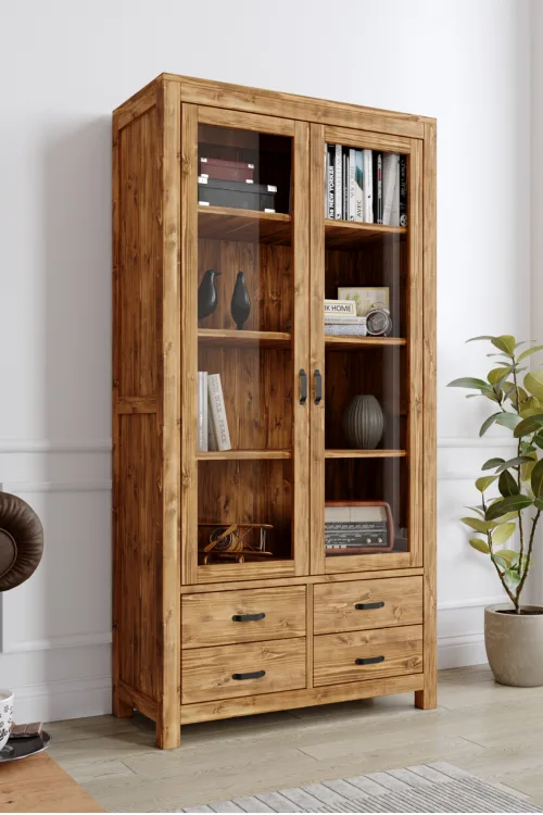 3017 Kitaplık – %100 Gerçek Ağaç, Uzun Ömürlü Kullanım, Kişiye Özel Üretim