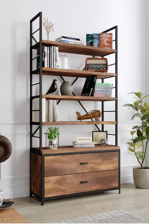 3009 Kitaplık – %100 Gerçek Ağaç, Uzun Ömürlü Kullanım, Kişiye Özel Üretim