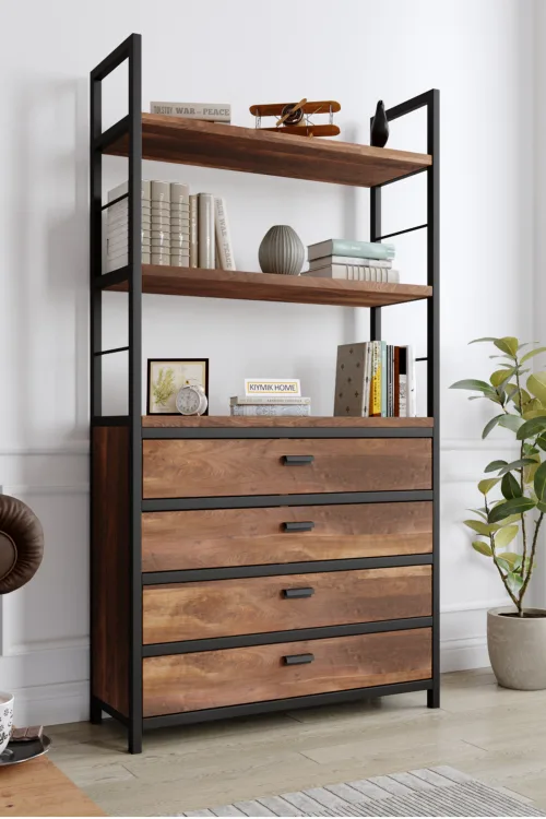 3013 Kitaplık – %100 Gerçek Ağaç, Uzun Ömürlü Kullanım, Kişiye Özel Üretim