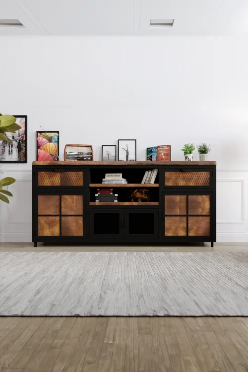 Aster Konsol – %100 Gerçek Ağaç, Uzun Ömürlü Kullanım, Kişiye Özel Üretim