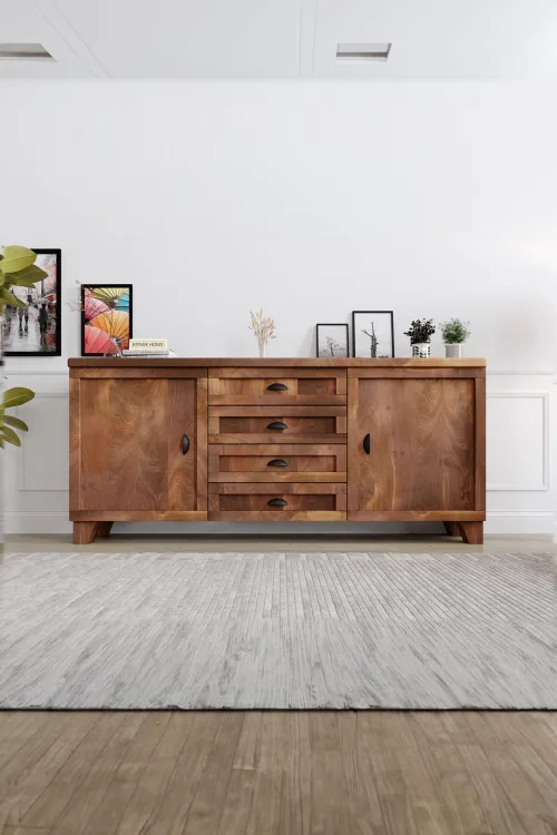 Melisa Konsol – %100 Gerçek Ağaç, Uzun Ömürlü Kullanım, Kişiye Özel Üretim