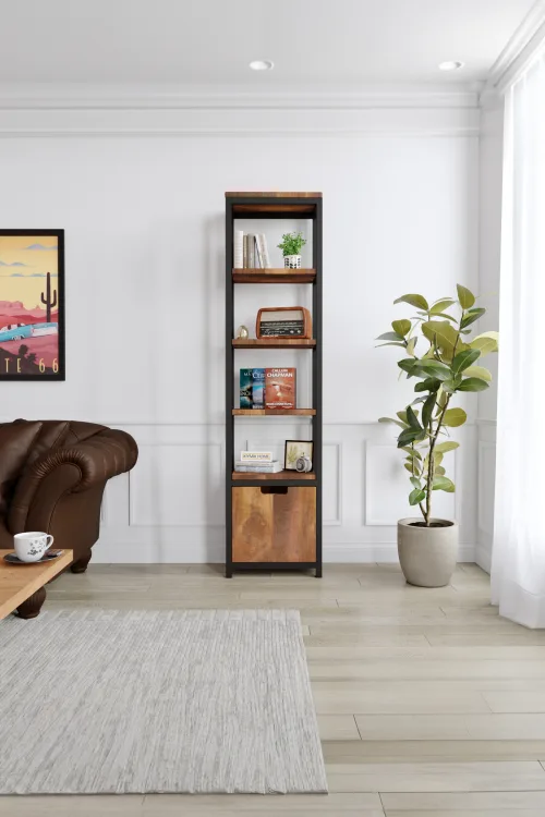 3021 Kitaplık – %100 Gerçek Ağaç, Uzun Ömürlü Kullanım, Kişiye Özel Üretim