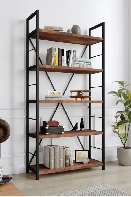 3016 Kitaplık – %100 Gerçek Ağaç, Uzun Ömürlü Kullanım, Kişiye Özel Üretim