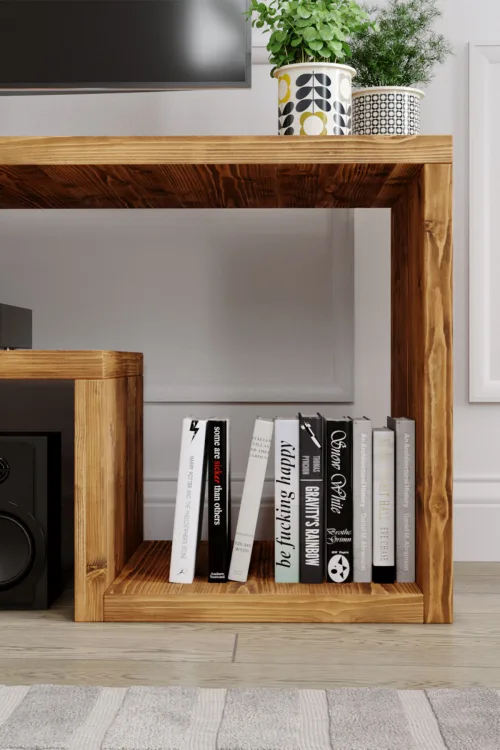 Begonvil Tv Ünitesi – %100 Gerçek Ağaç, Uzun Ömürlü Kullanım, Kişiye Özel Üretim