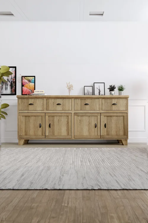 Lavanta Konsol – %100 Gerçek Ağaç, Uzun Ömürlü Kullanım, Kişiye Özel Üretim