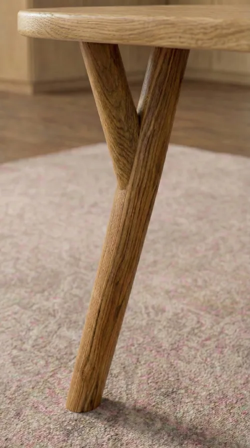 Kestane Gerçek Ağaç Yemek & Toplantı Masası – %100 Gerçek Ağaç, Uzun Ömürlü Kullanım, Kişiye Özel Üretim