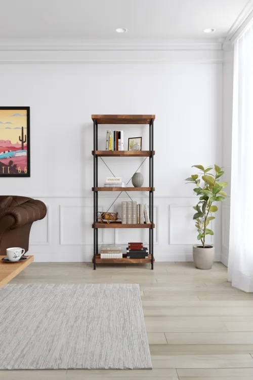 3003 Kitaplık – %100 Gerçek Ağaç, Uzun Ömürlü Kullanım, Kişiye Özel Üretim